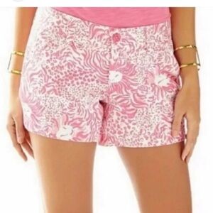 Lily Pulitzer women’s Callahan Pink Patterned Shorts size 6